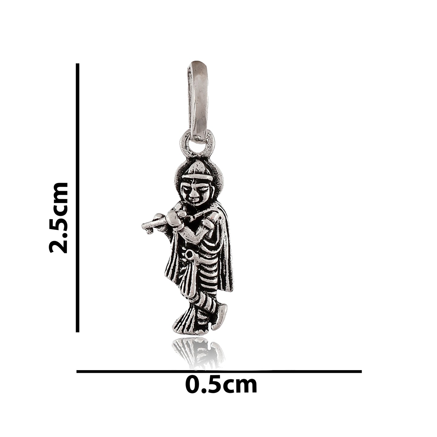 Silver krishna Pendant Locket