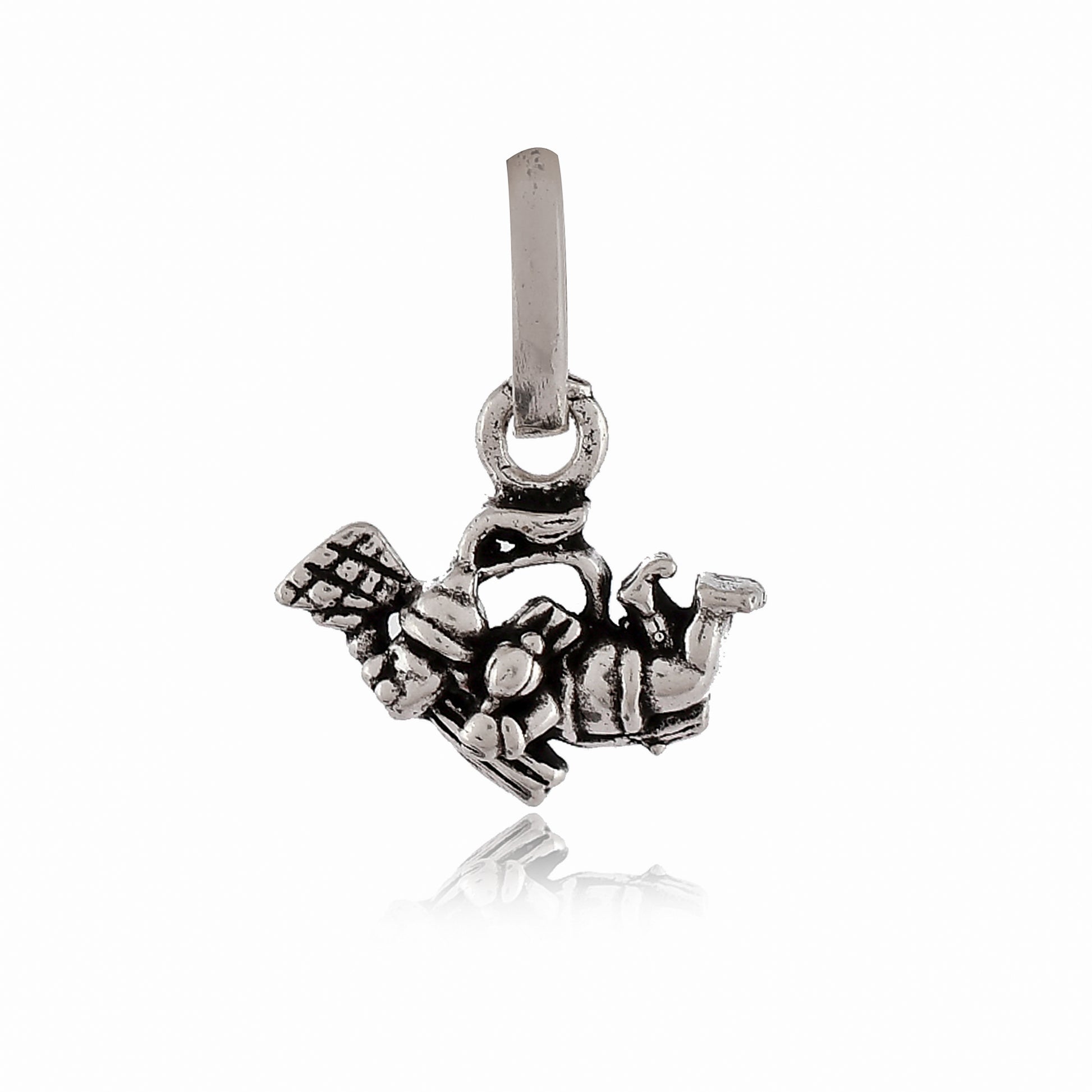 god pendant silver