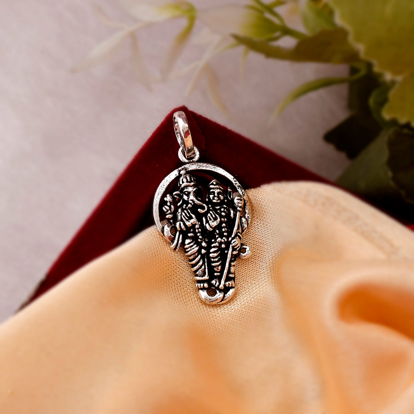silver pendant