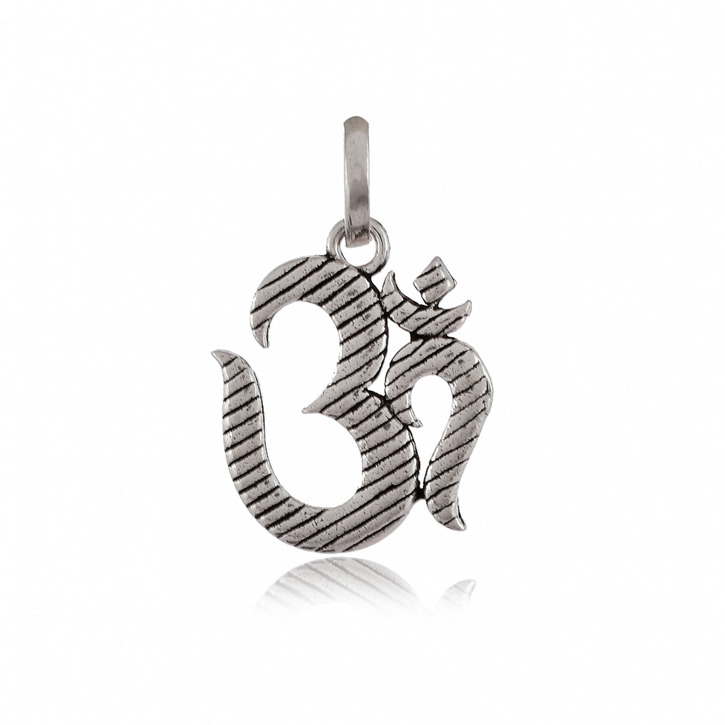 Sterling Silver 925 OM/ Aum Pendant Locket (2.20gm)