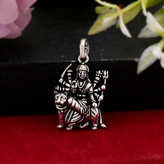 silver god pendant