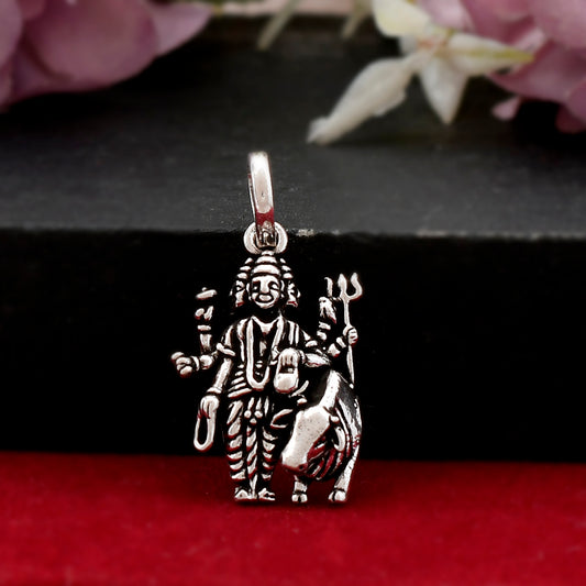 Shree Dattatreya Silver pendant locket (2.5gm)