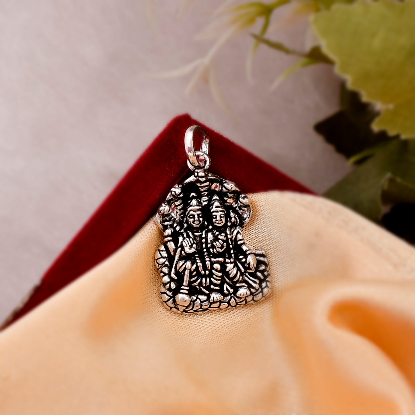 silver pendant