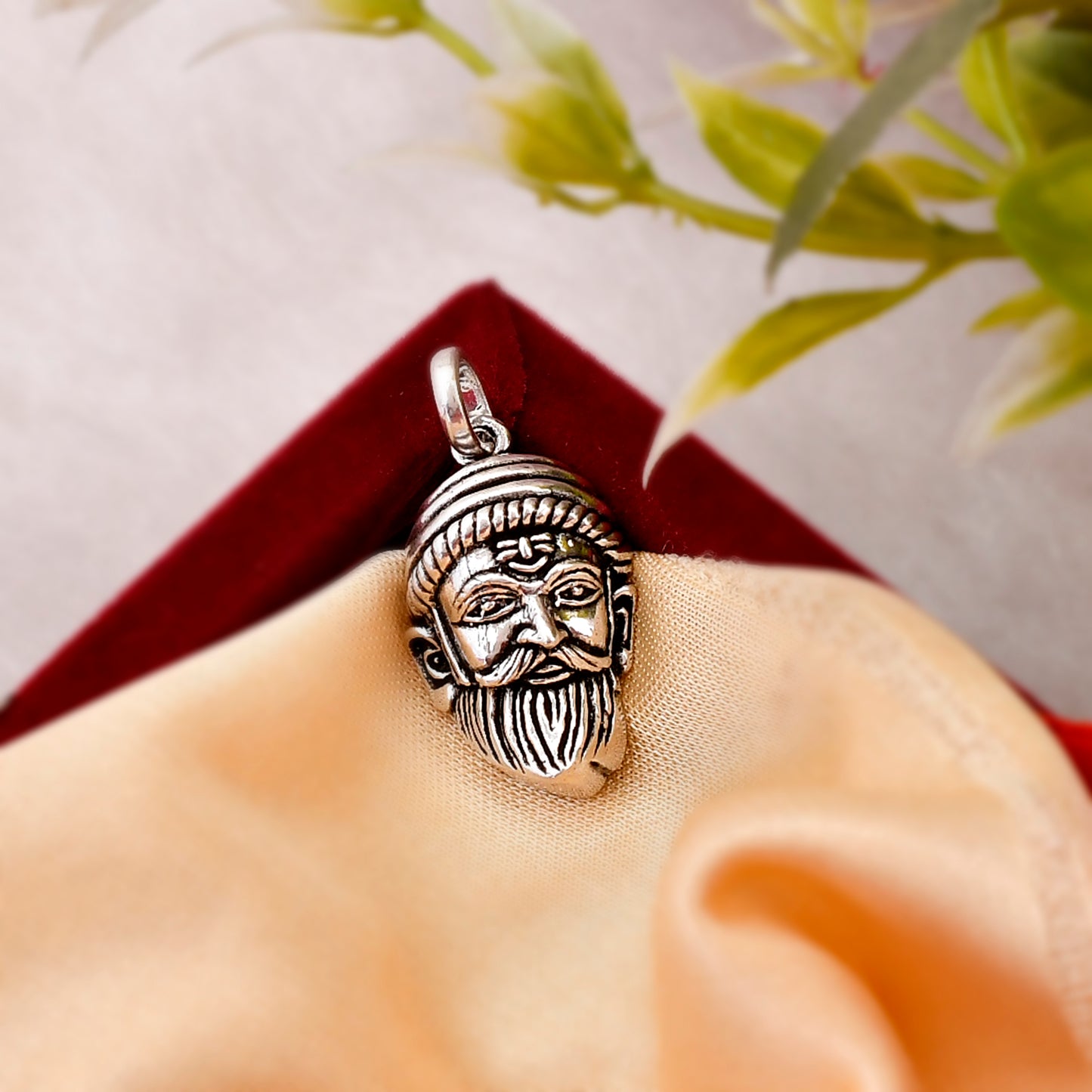 Silver 925 Chhatrapati Shivaji Maharaj Pendant Locket