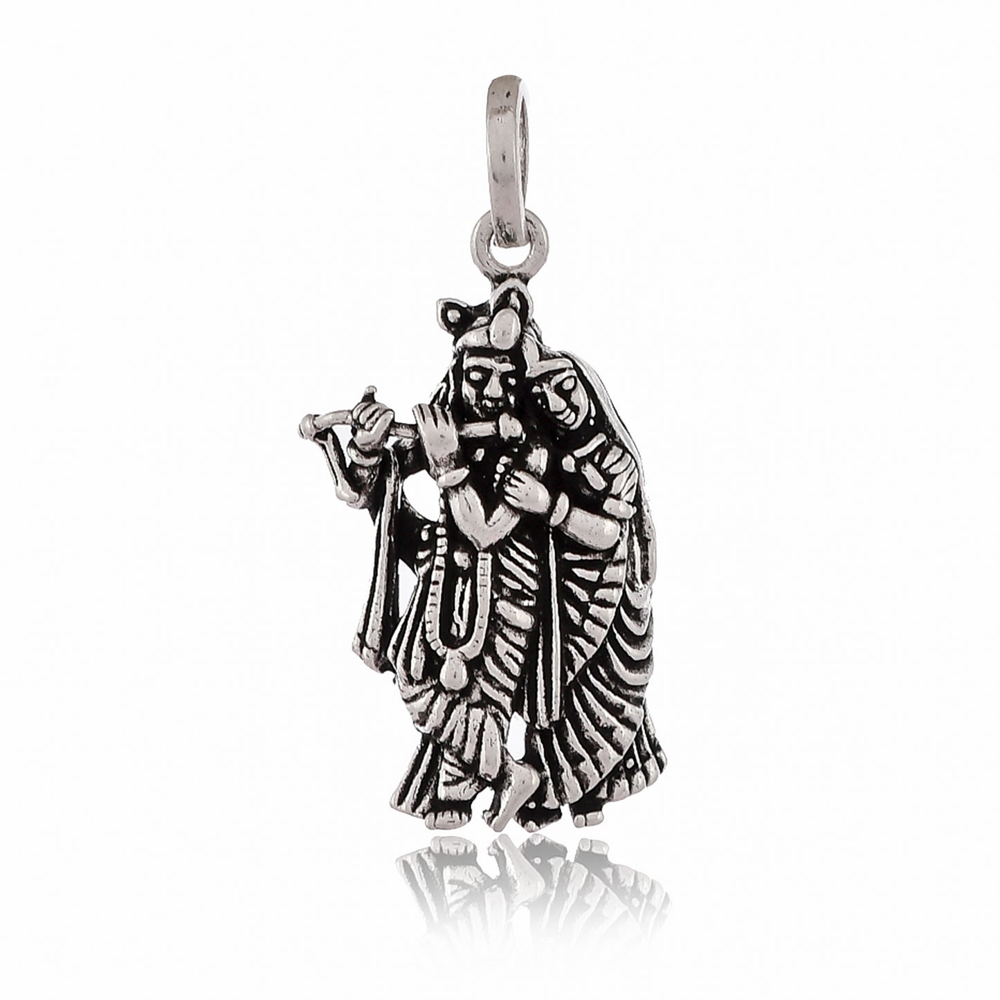 radha krishna locket