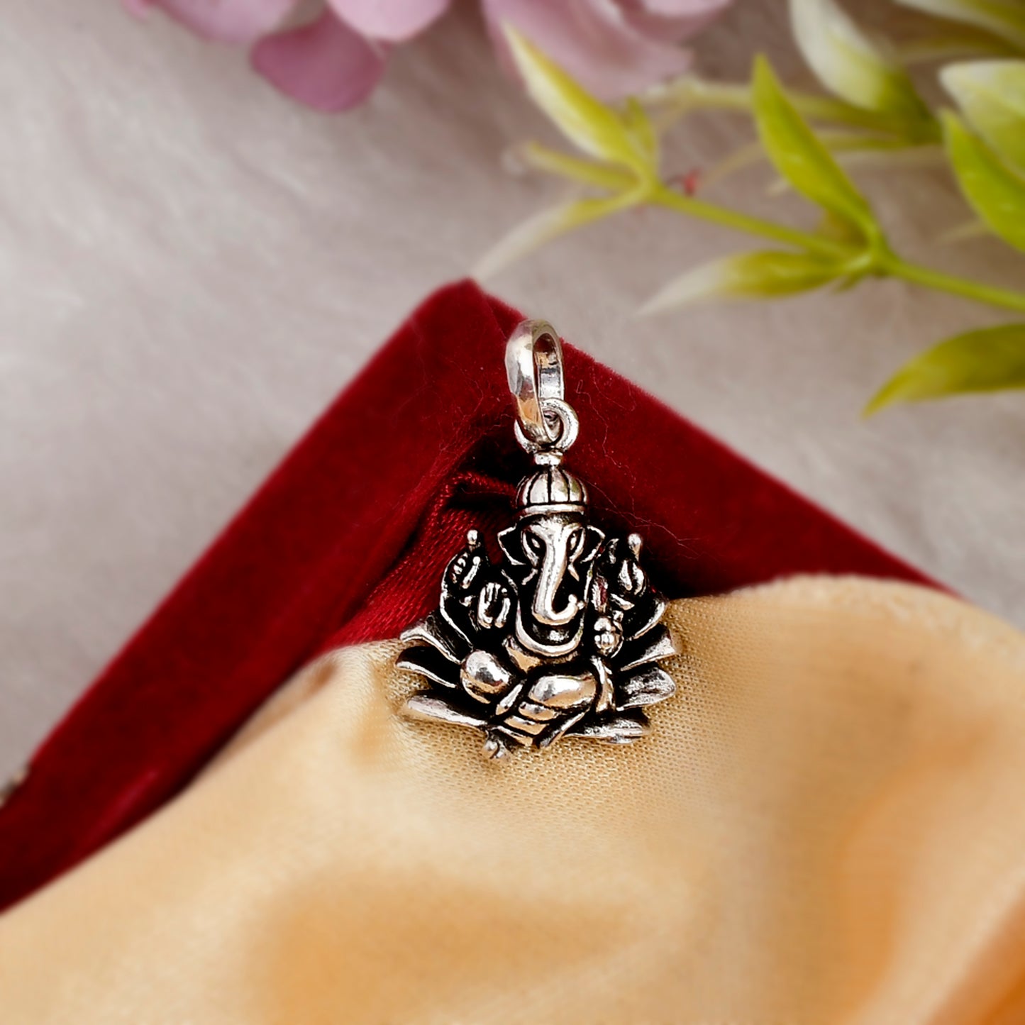 silver pendant