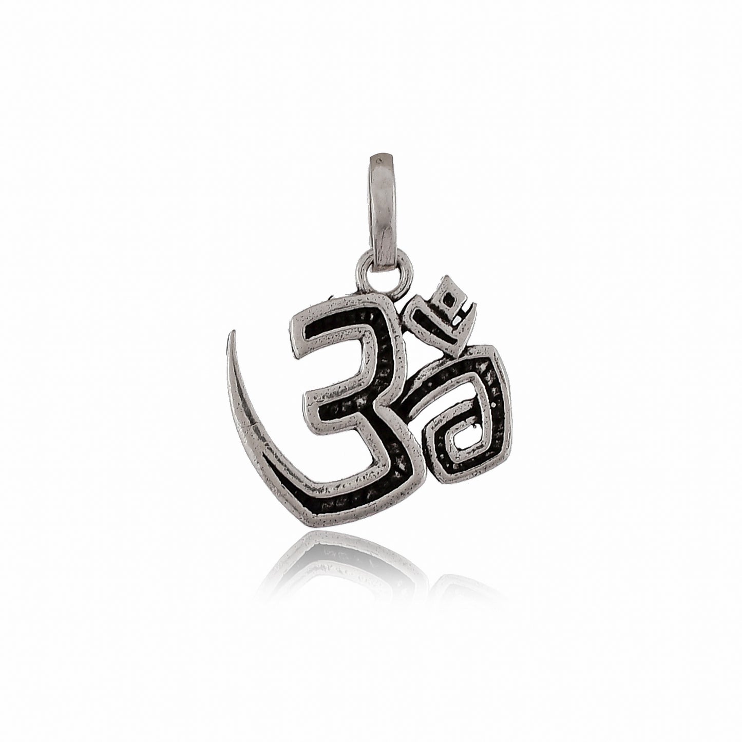 Sterling Silver 925 OM/ Aum Pendant Locket (2.0gm)