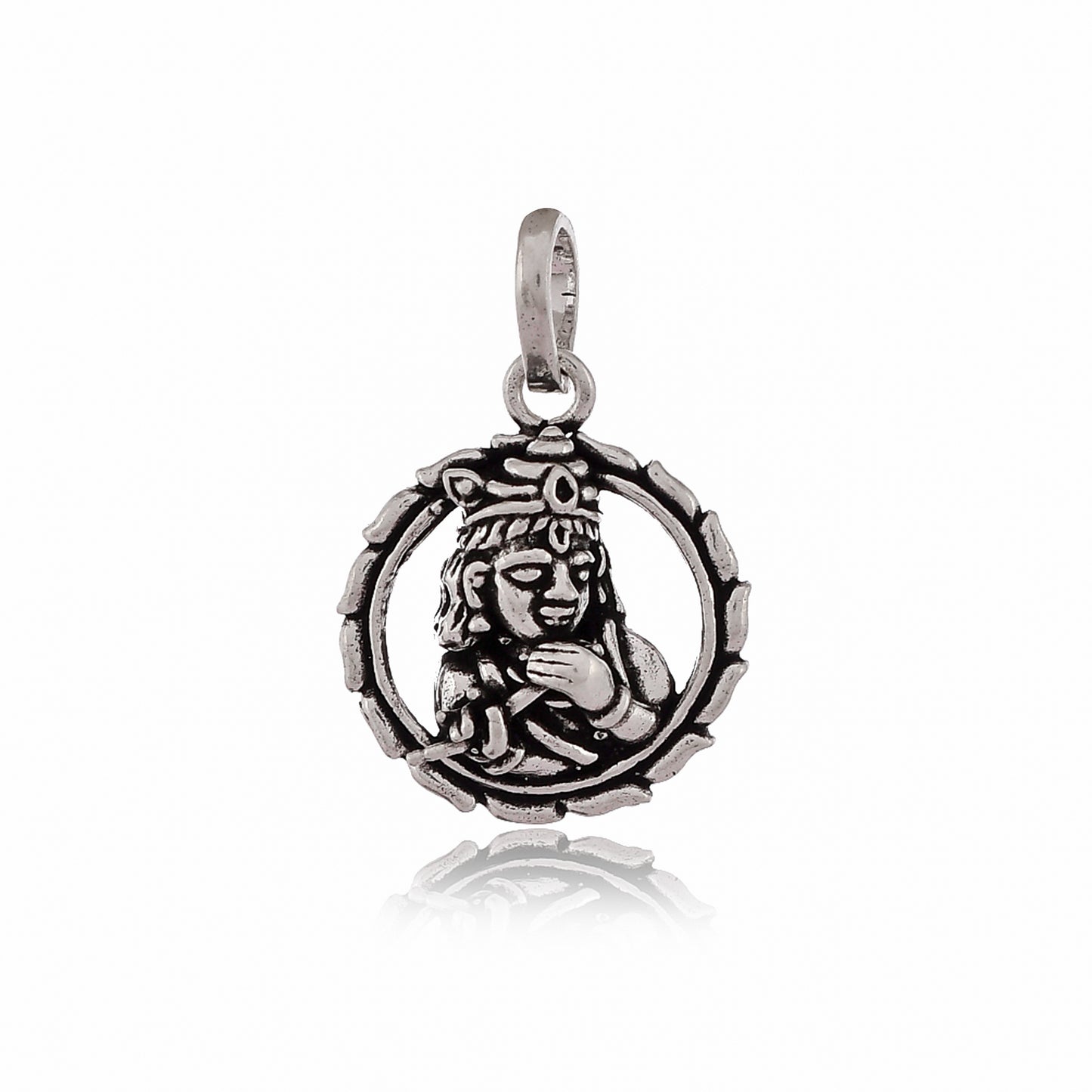 kanha pendant silver