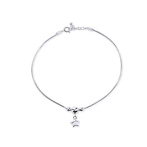 silver anklet