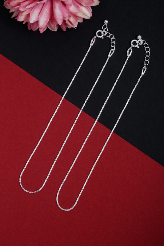 anklet payal silver