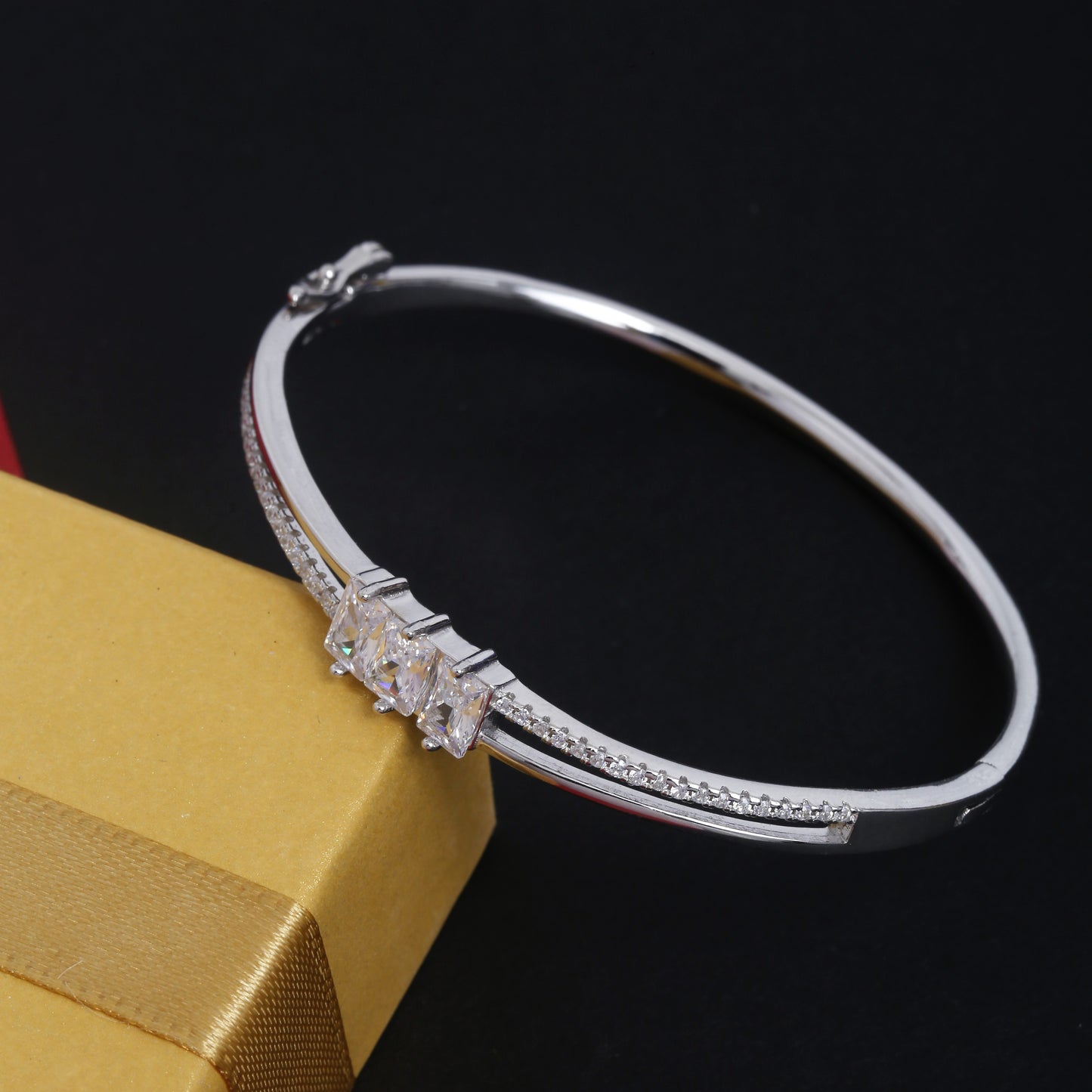 diamond bracelet silver