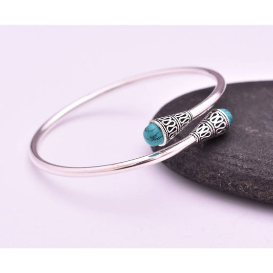 Turquoise bangle bracelet