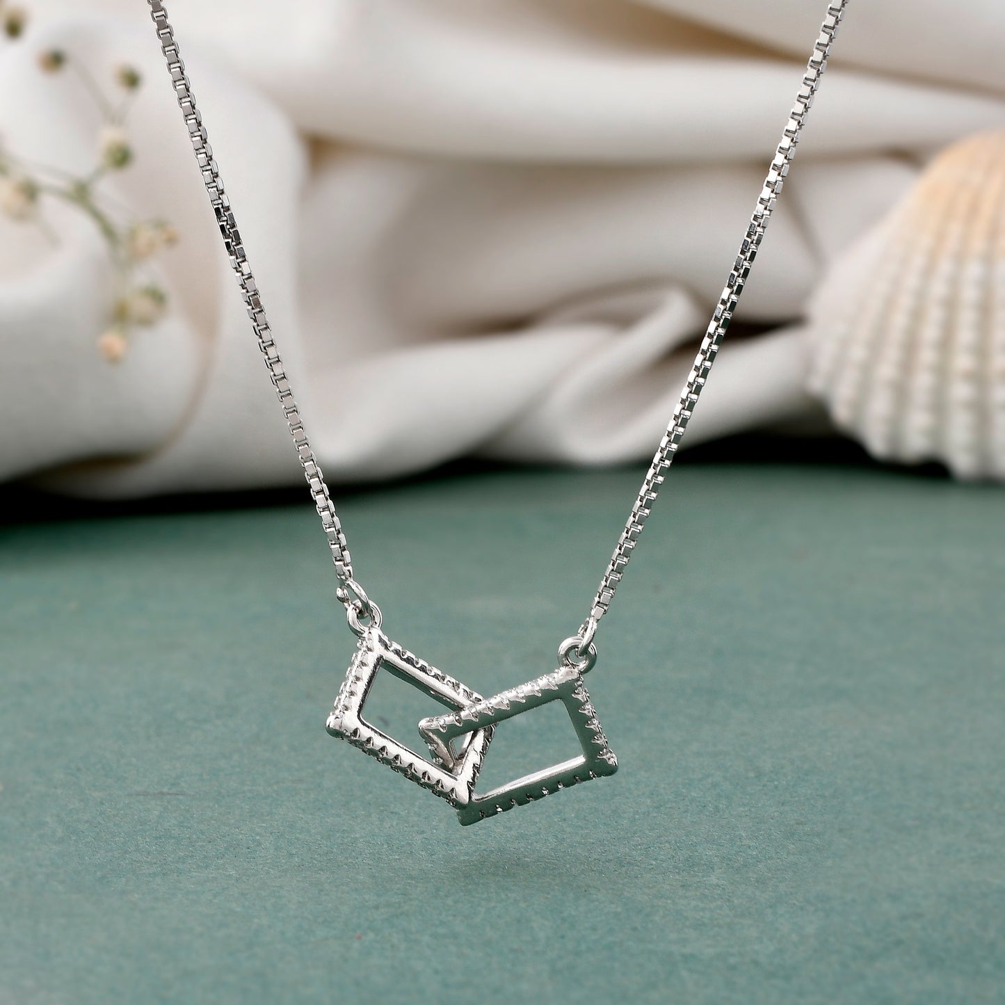 pendant chain silver pure