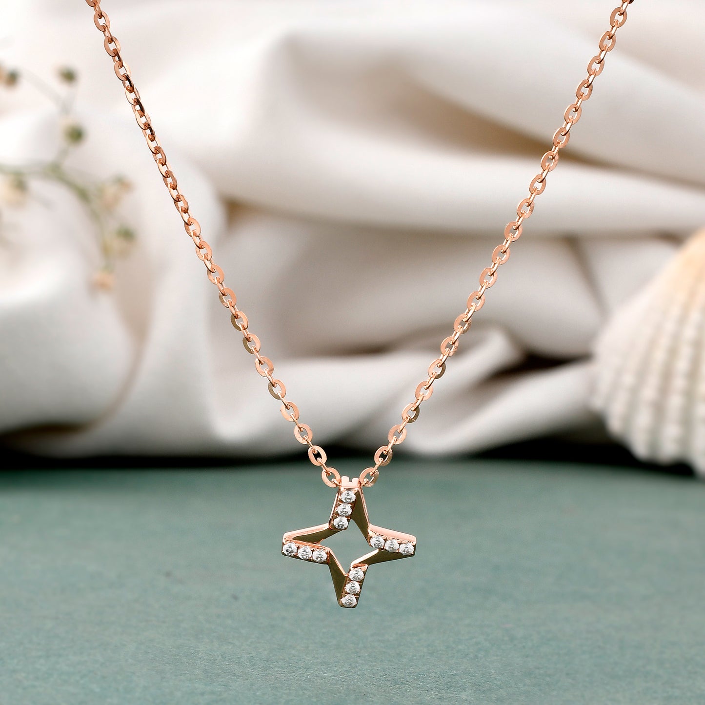 charm necklace set
