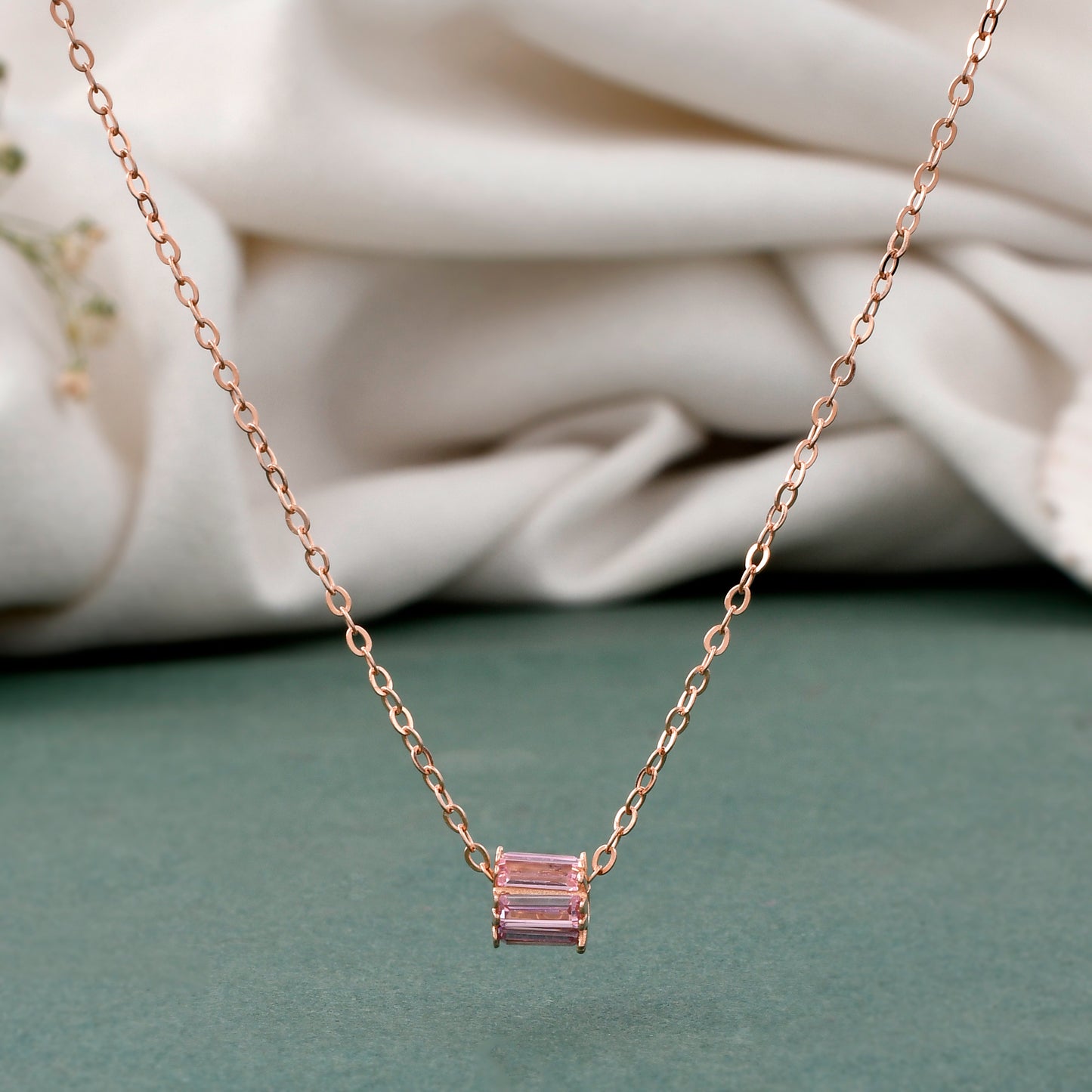silver necklace gift