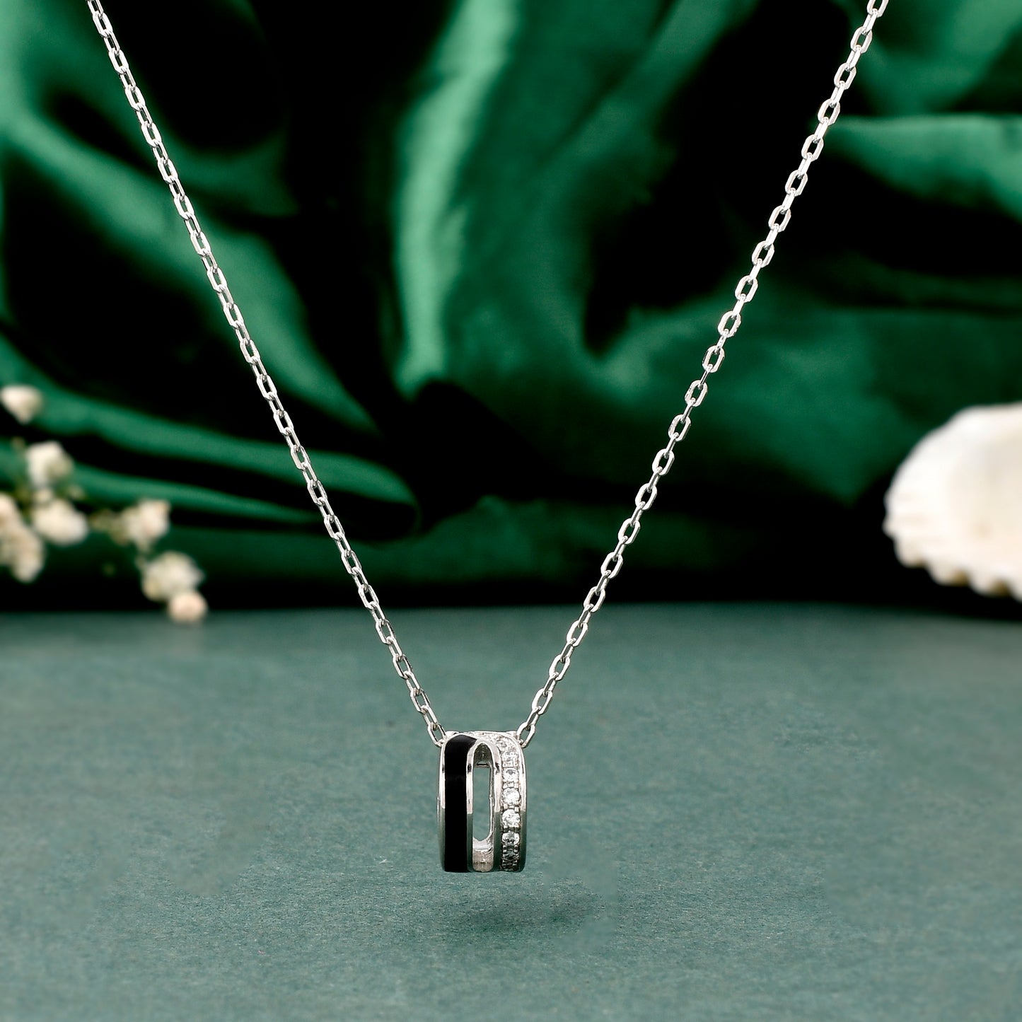silver necklace chain