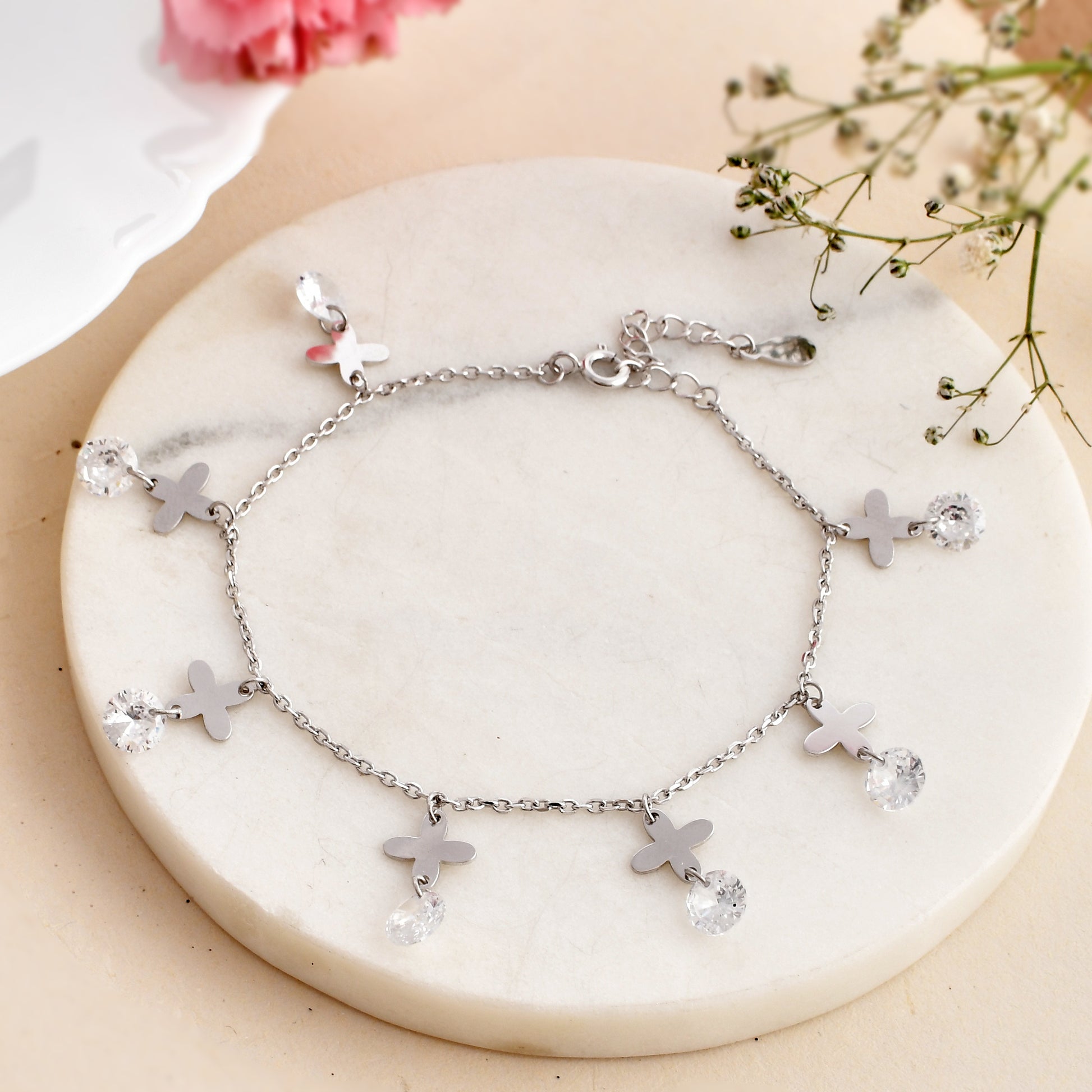 silver bracelet girls