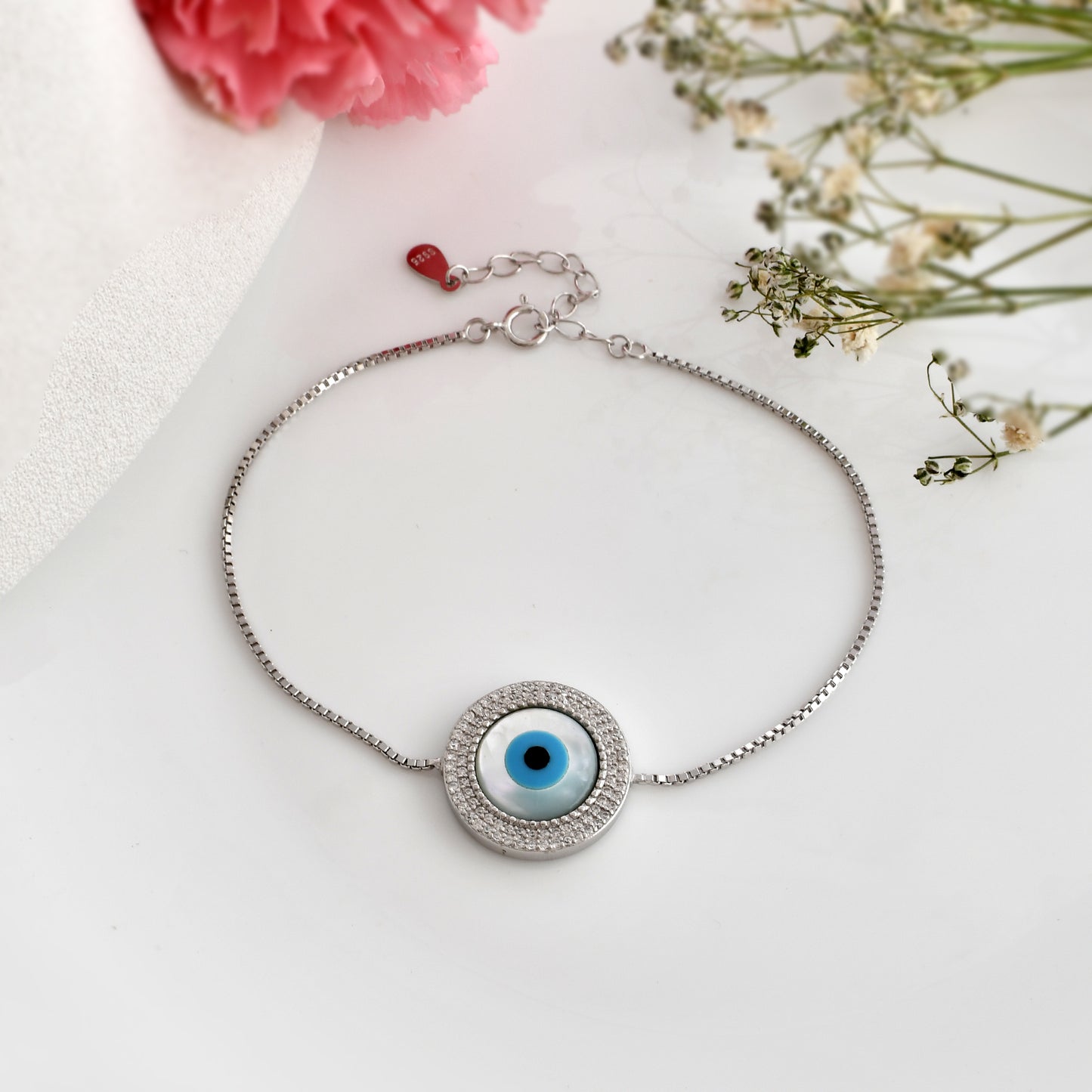 evil eye bracelet girl