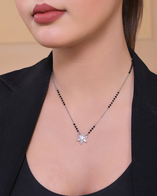 diamond mangalsutra women