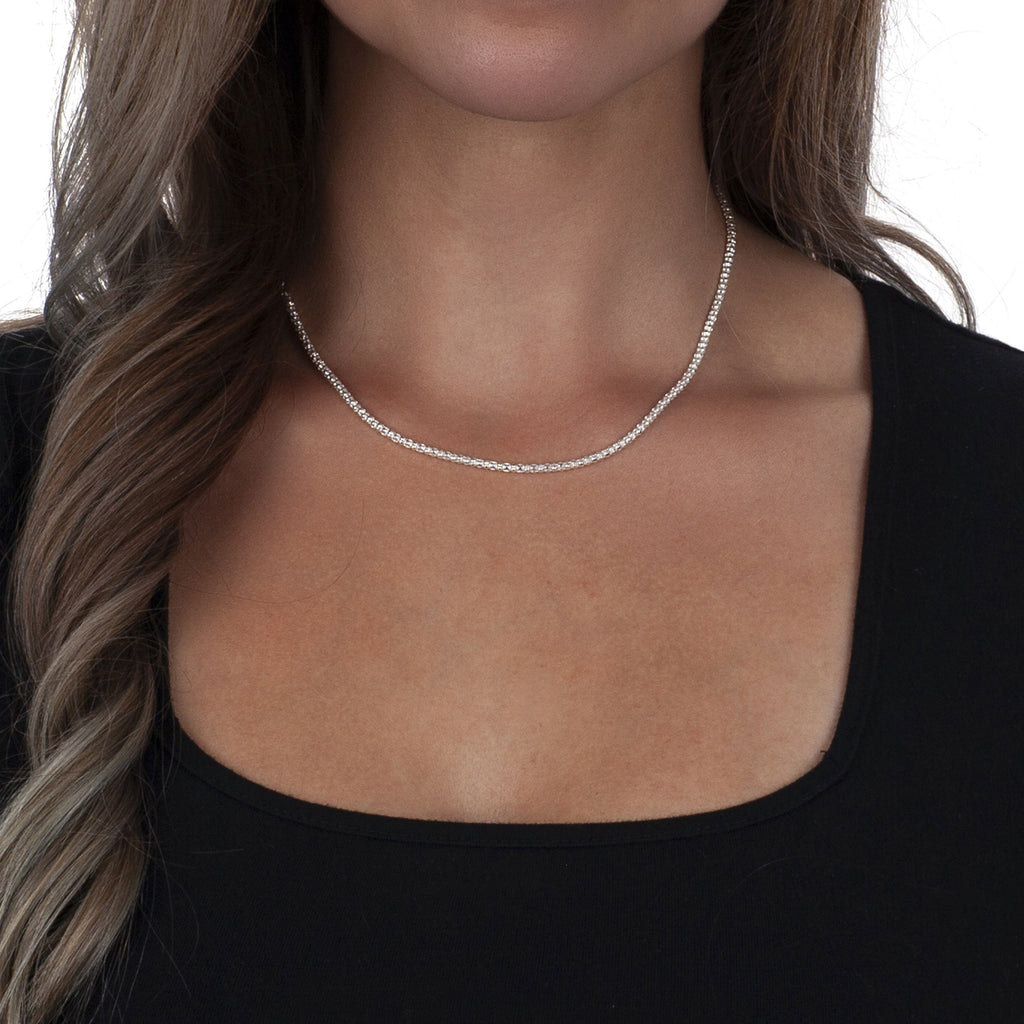 light weight chain silver