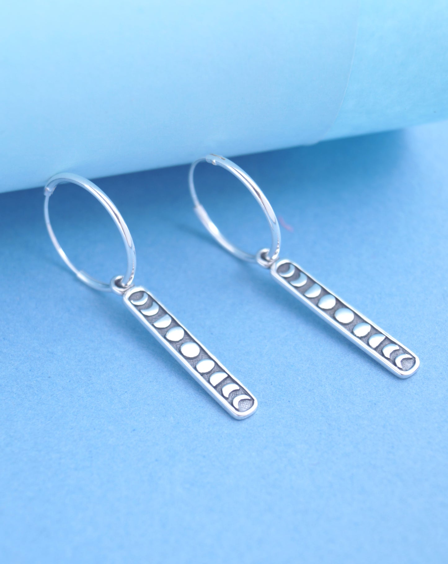 drop bali earring silver