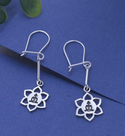 silver earring women