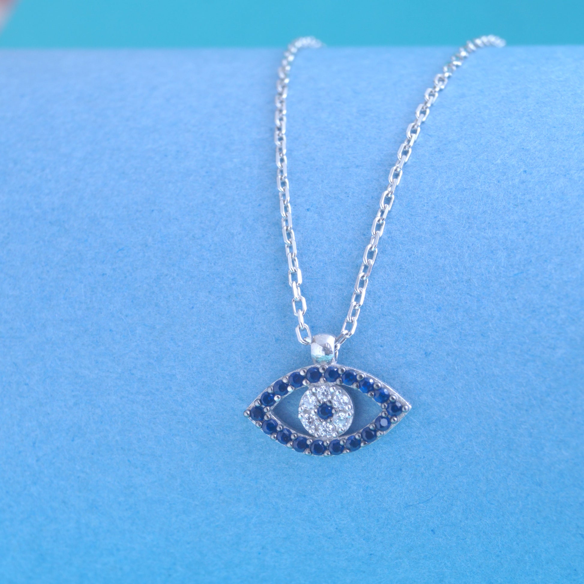 evil eye chain necklace