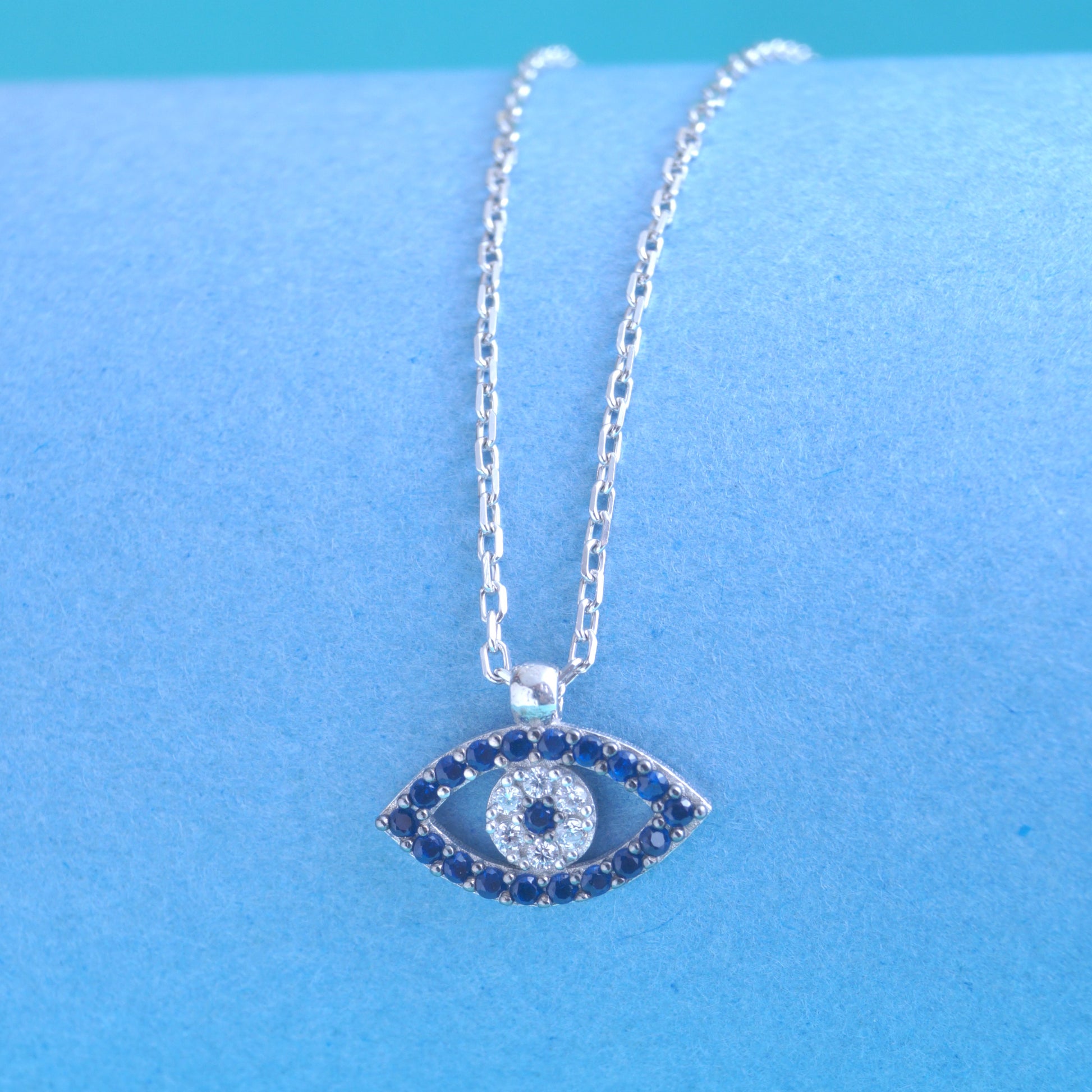 evil eye chain pendant