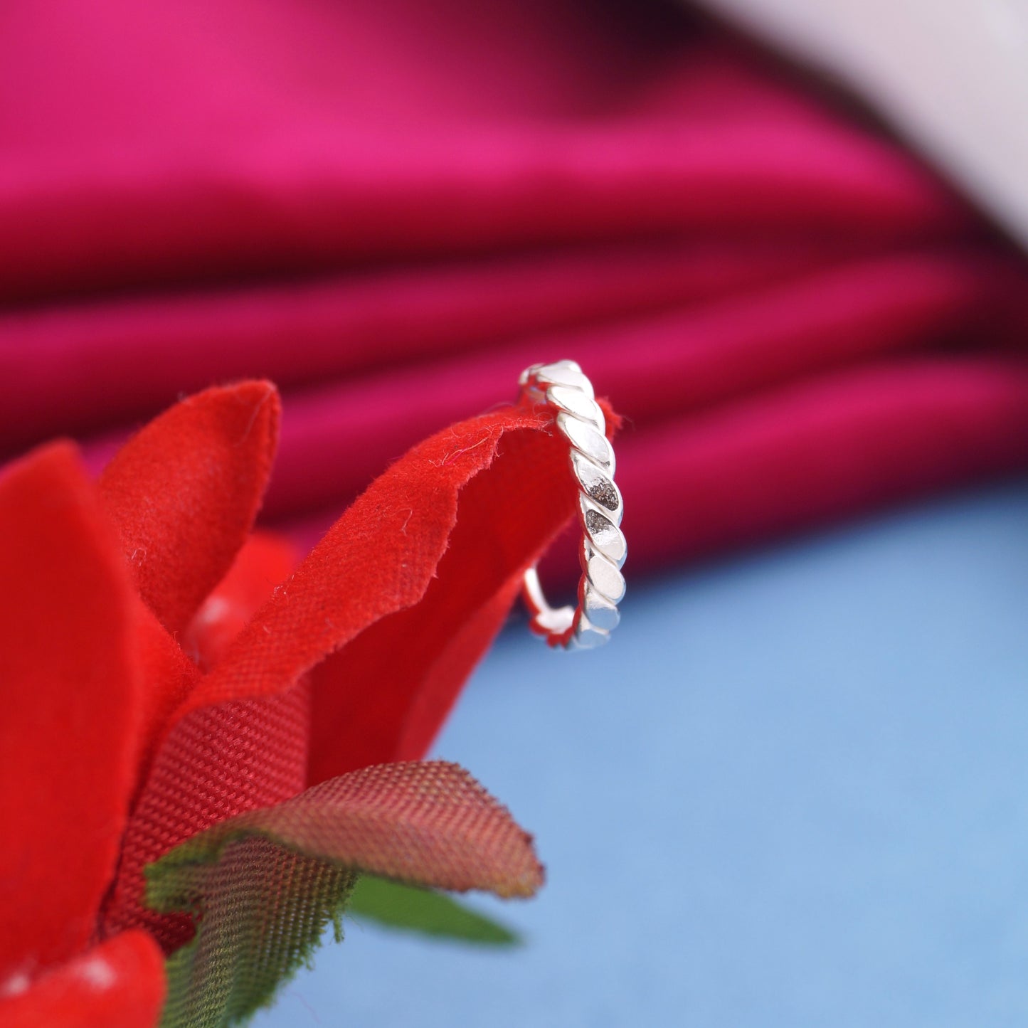 nose ring silver