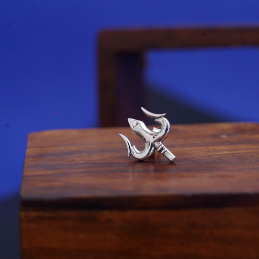 Trishul Earring Studs for Men