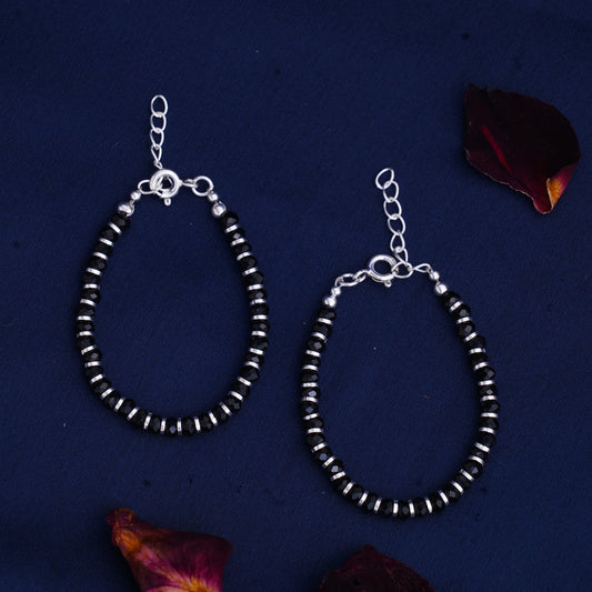 black beads bracelet for kids