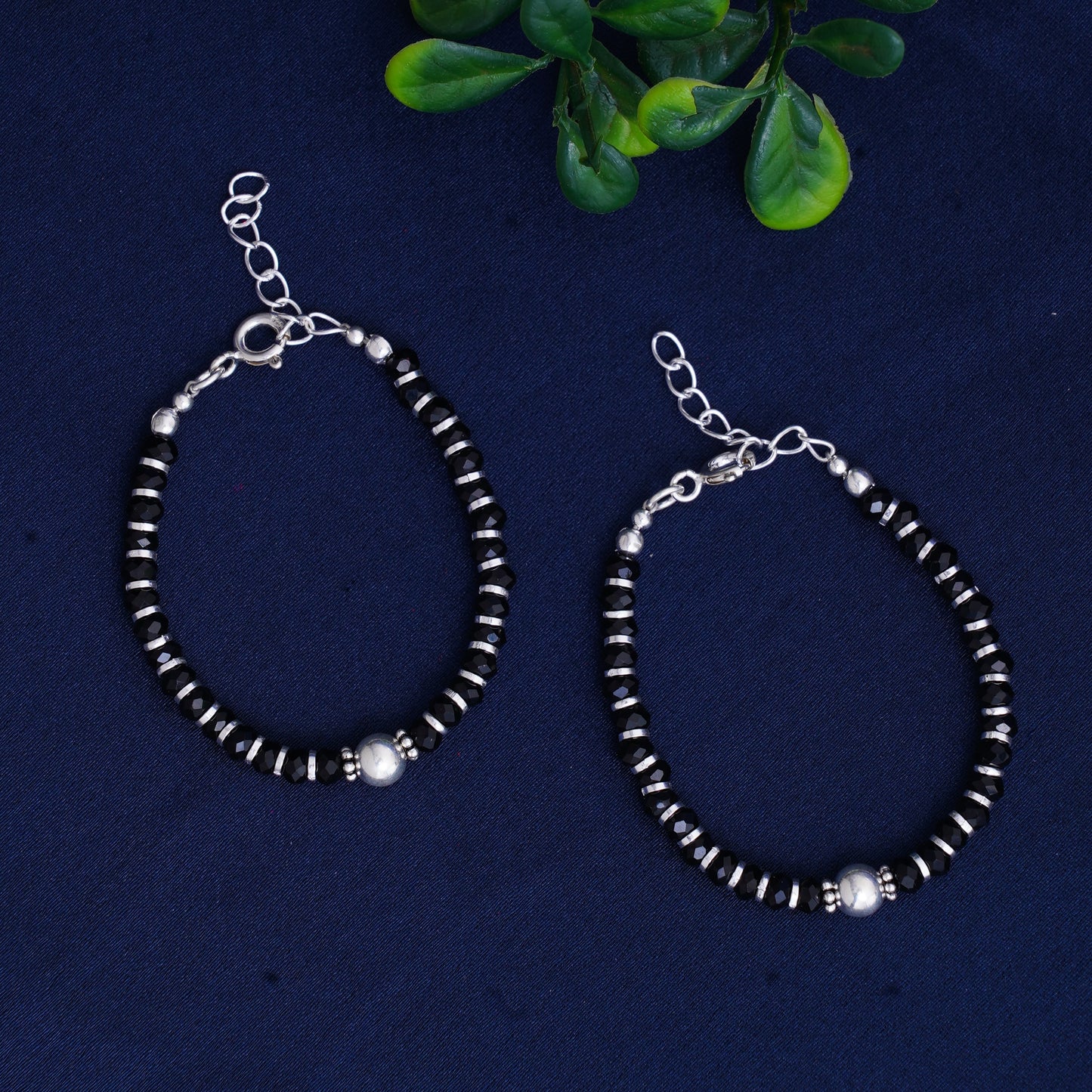 silver nazariya bracelet for kids