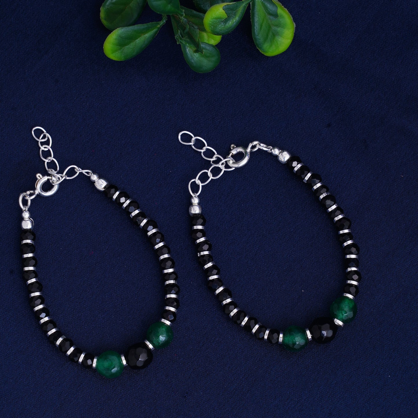 silver nazariya bracelet for kids