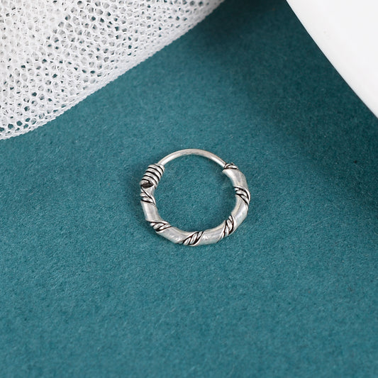 nose silver ring