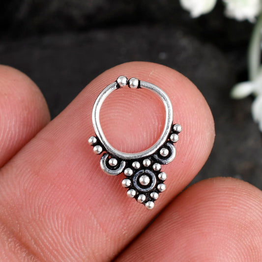 septum and nose ring