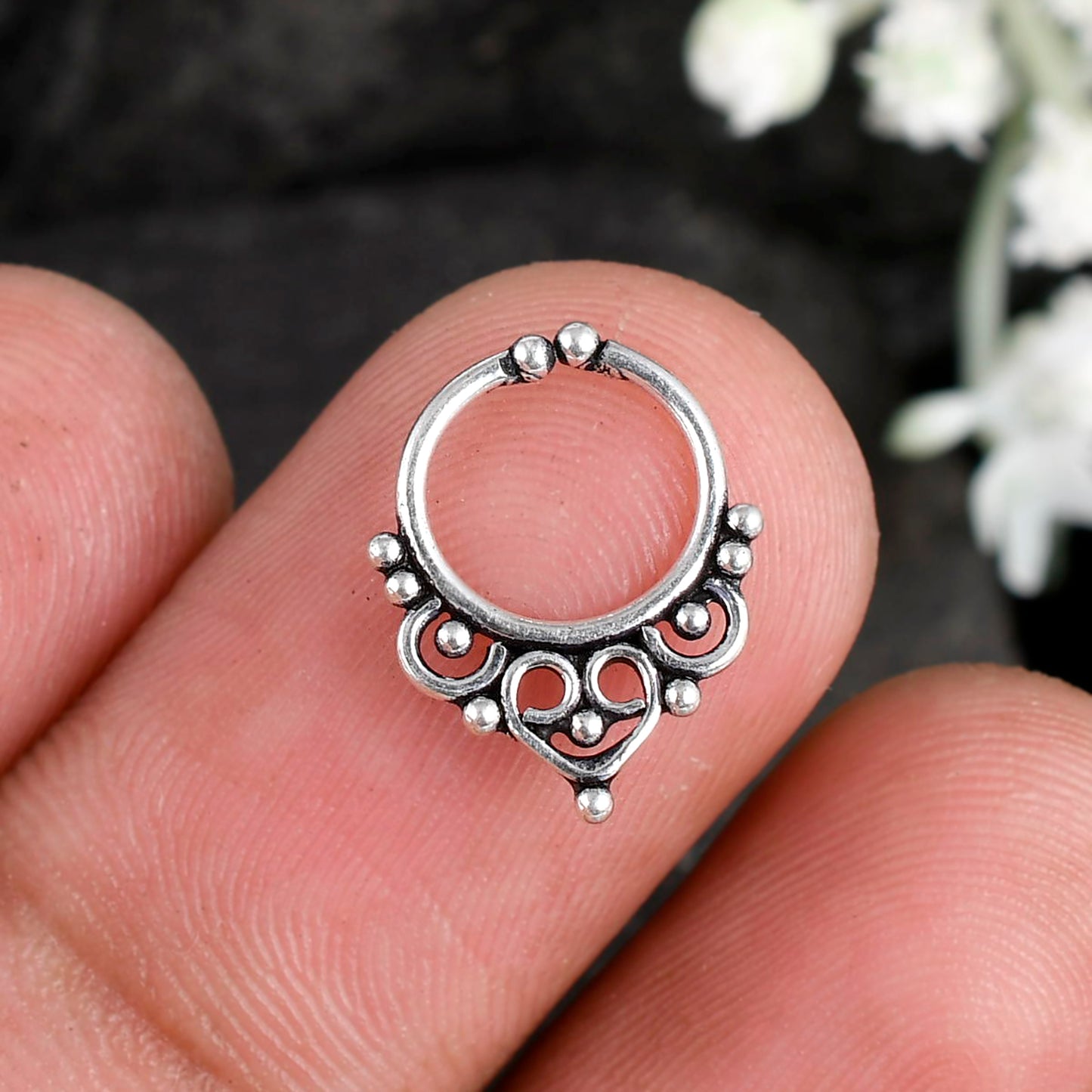 non pierced septum ring