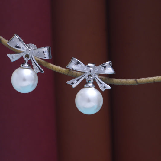 silver earring women