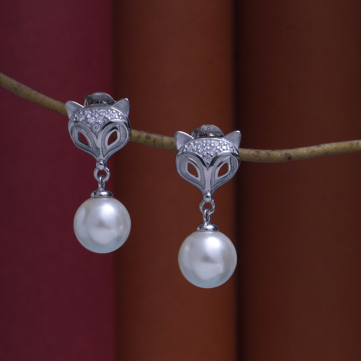 fox earring