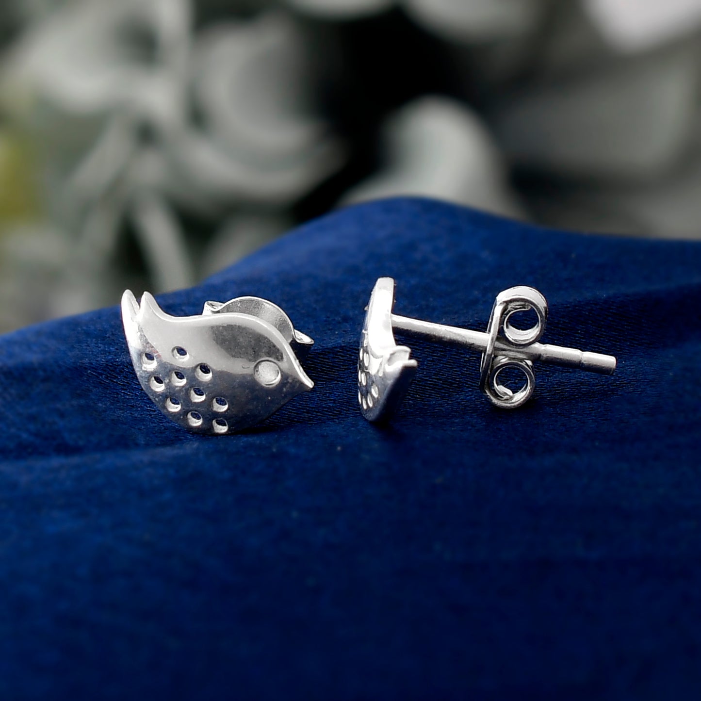 silver earring