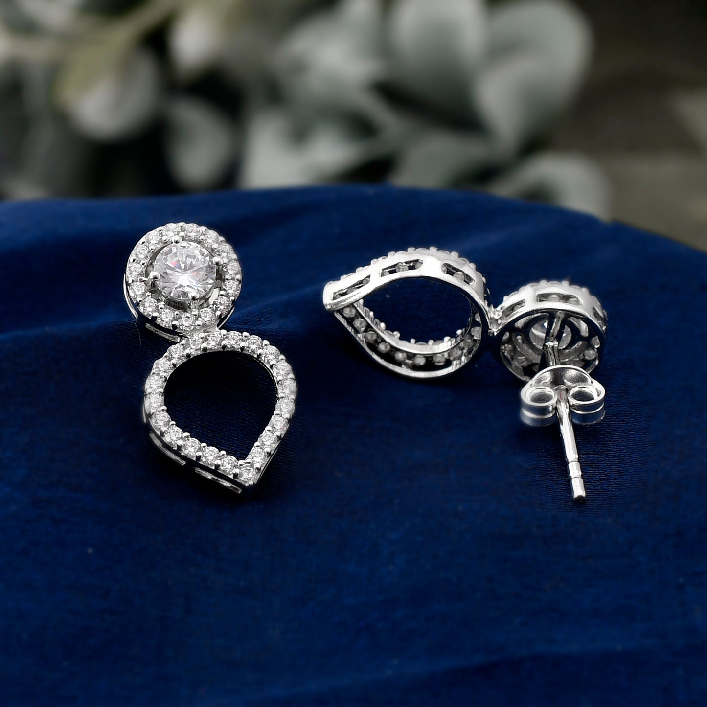 silver earring