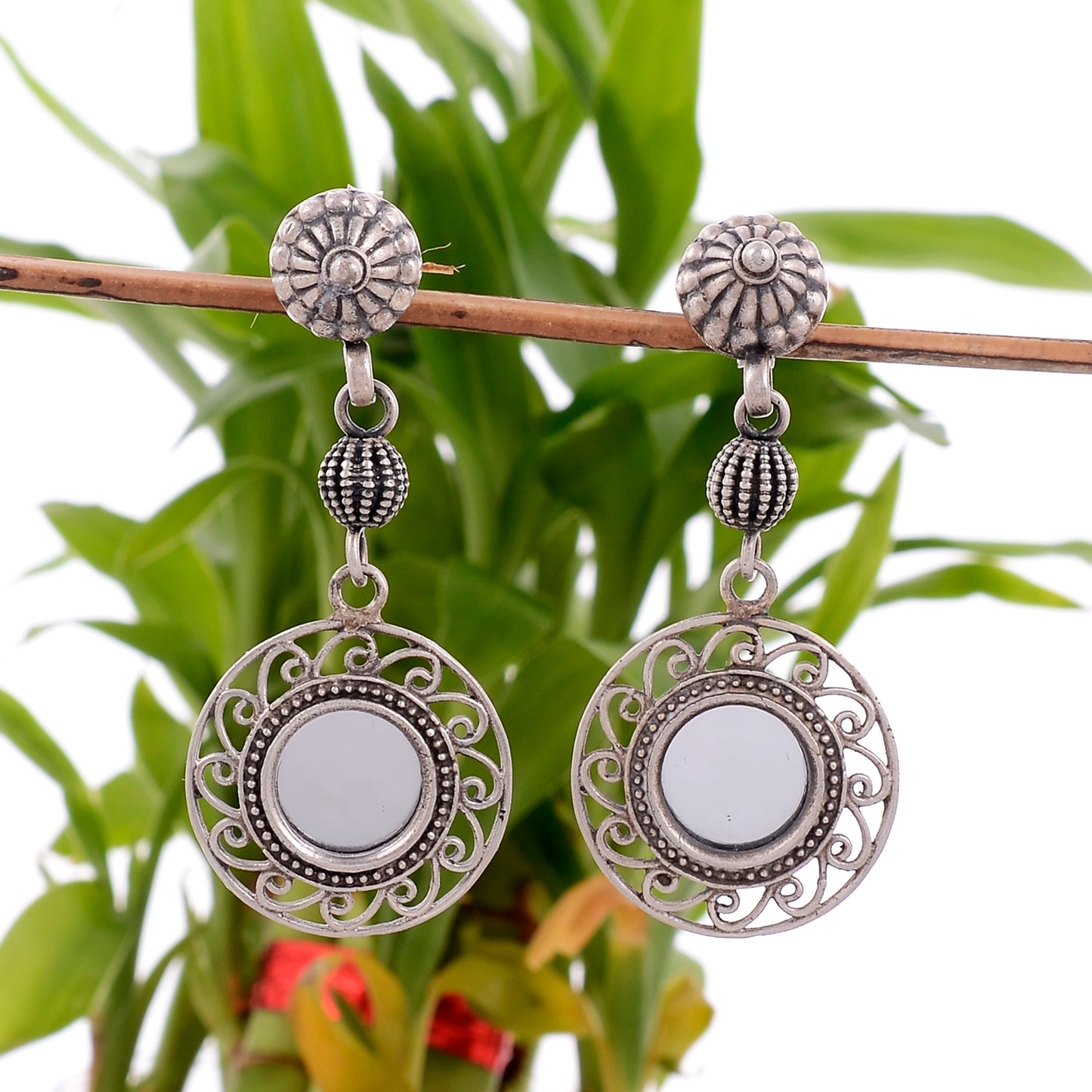 silver earring