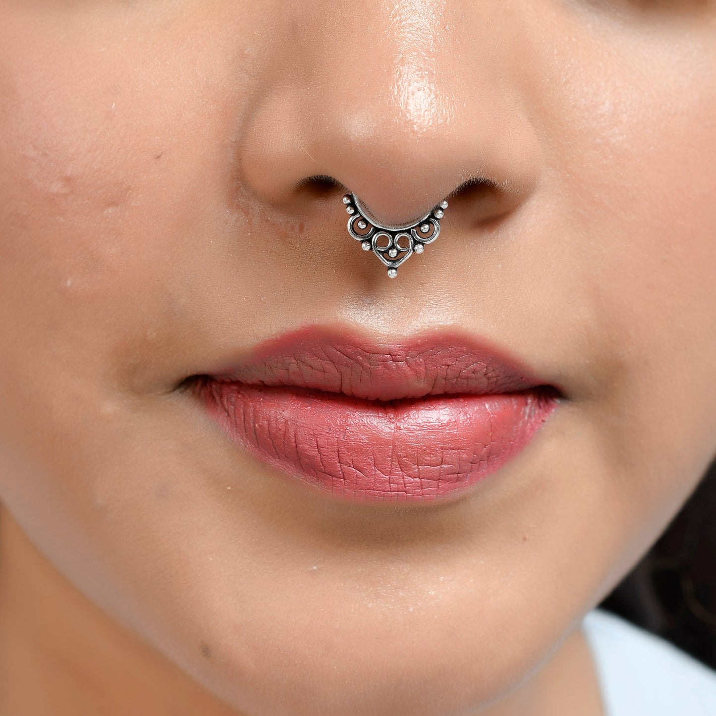 pure silver septum ring