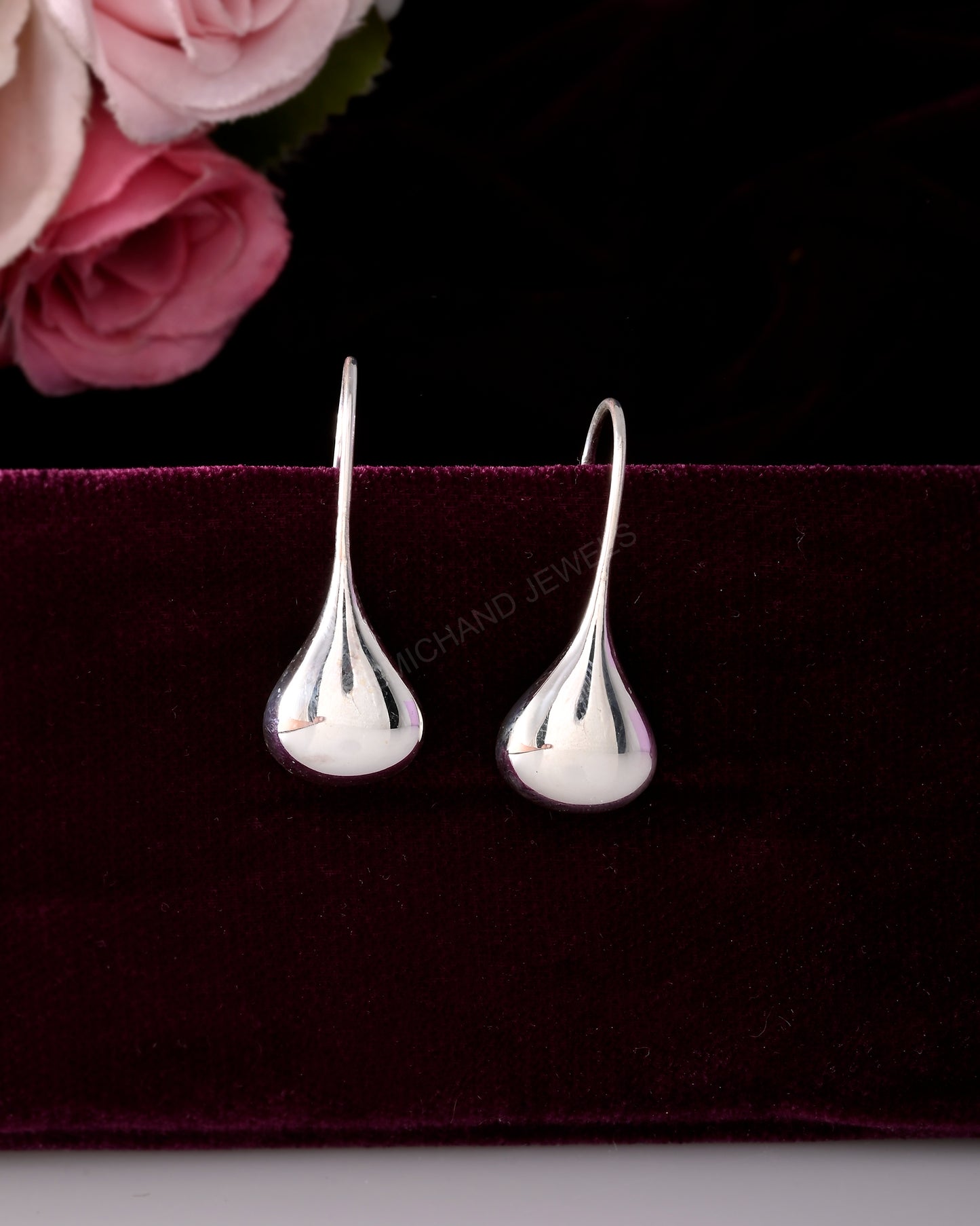light weight earring silver
