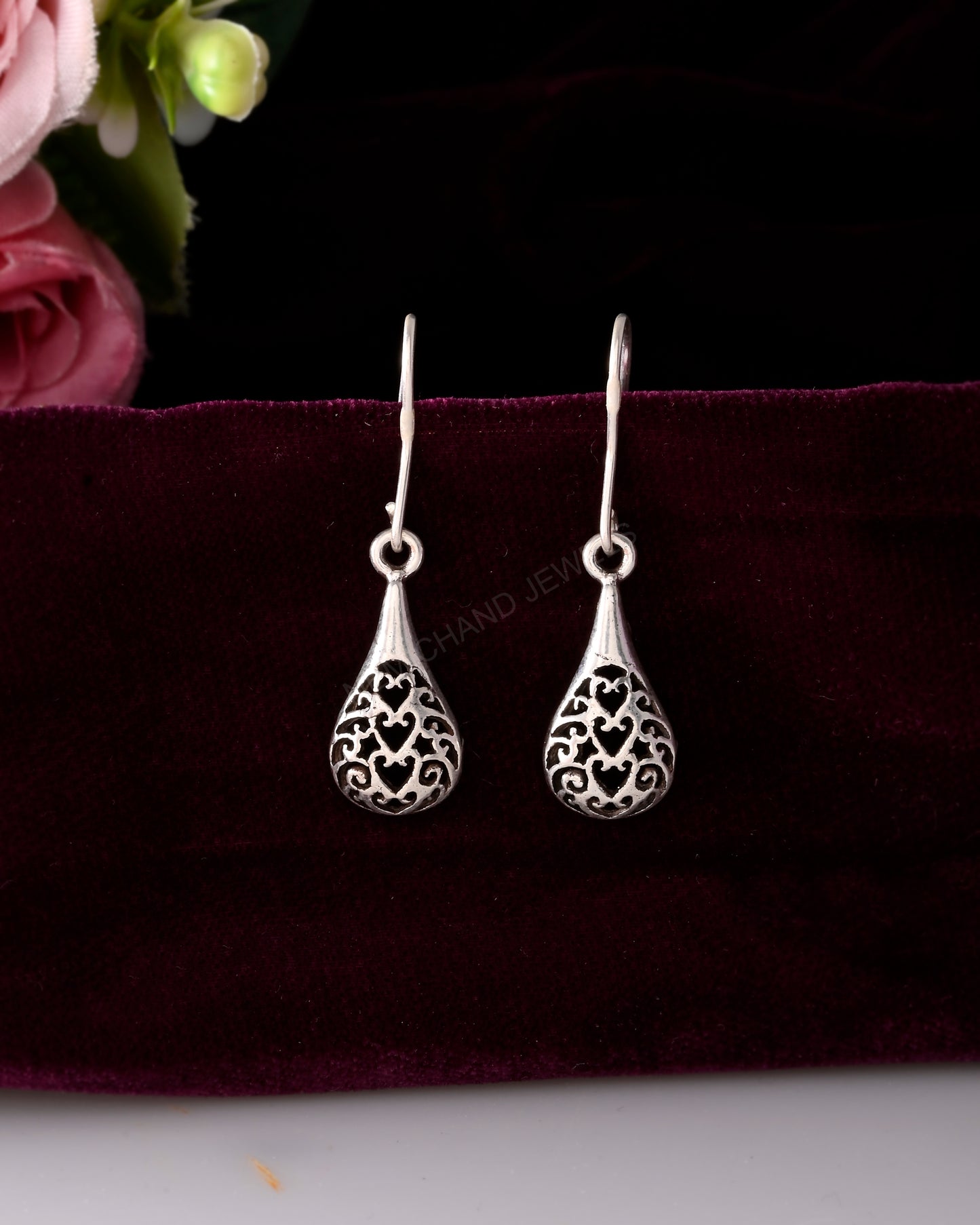 dangle earring silver