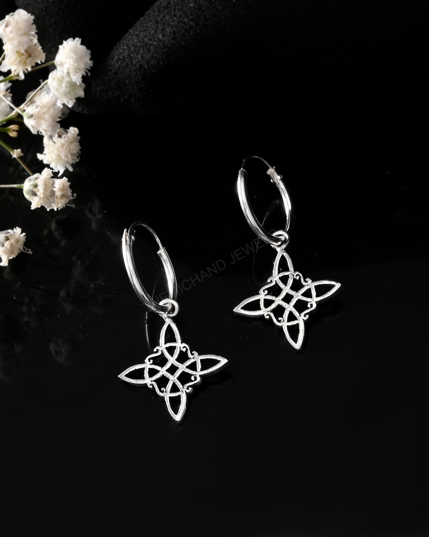hoop bali earring silver