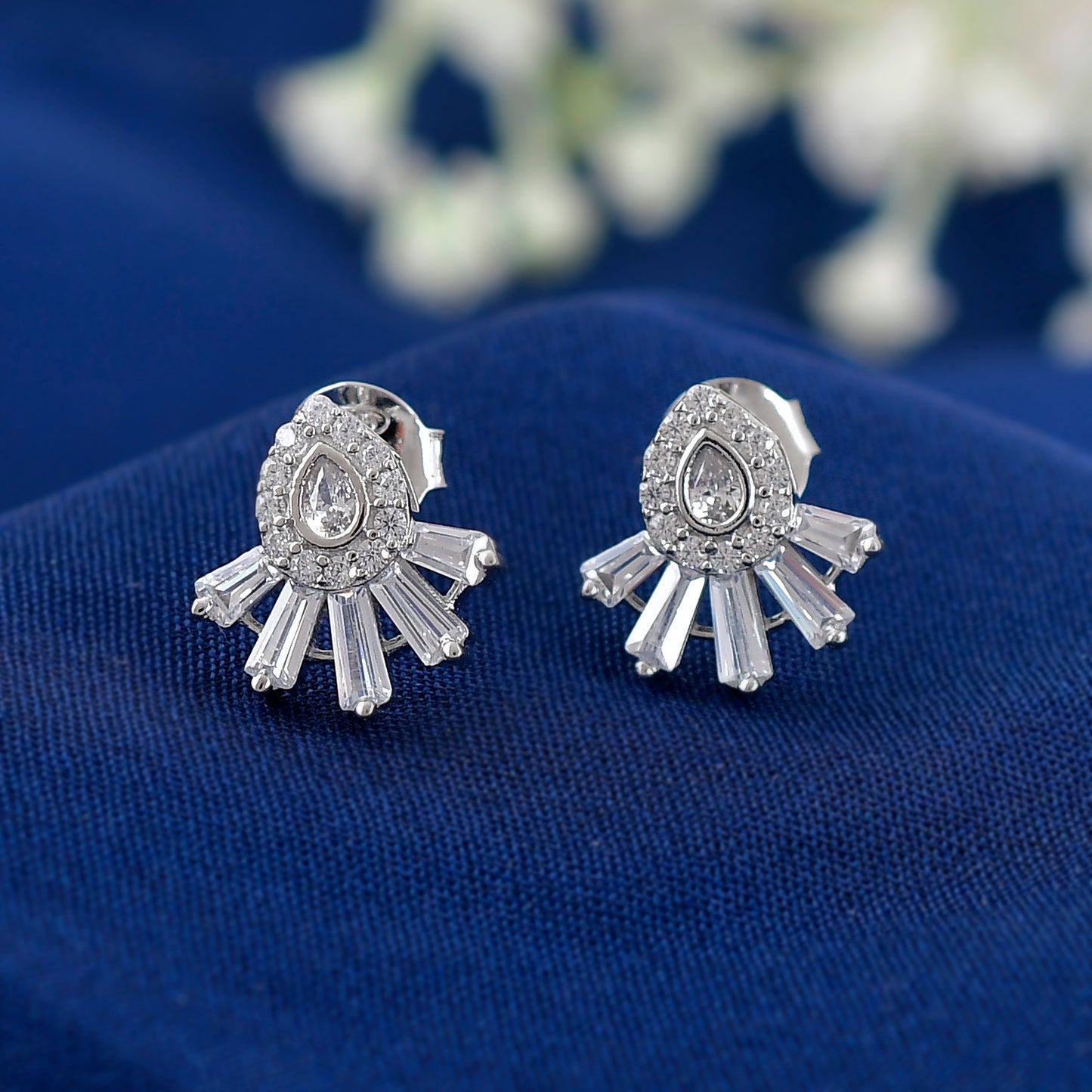 diamond earring women