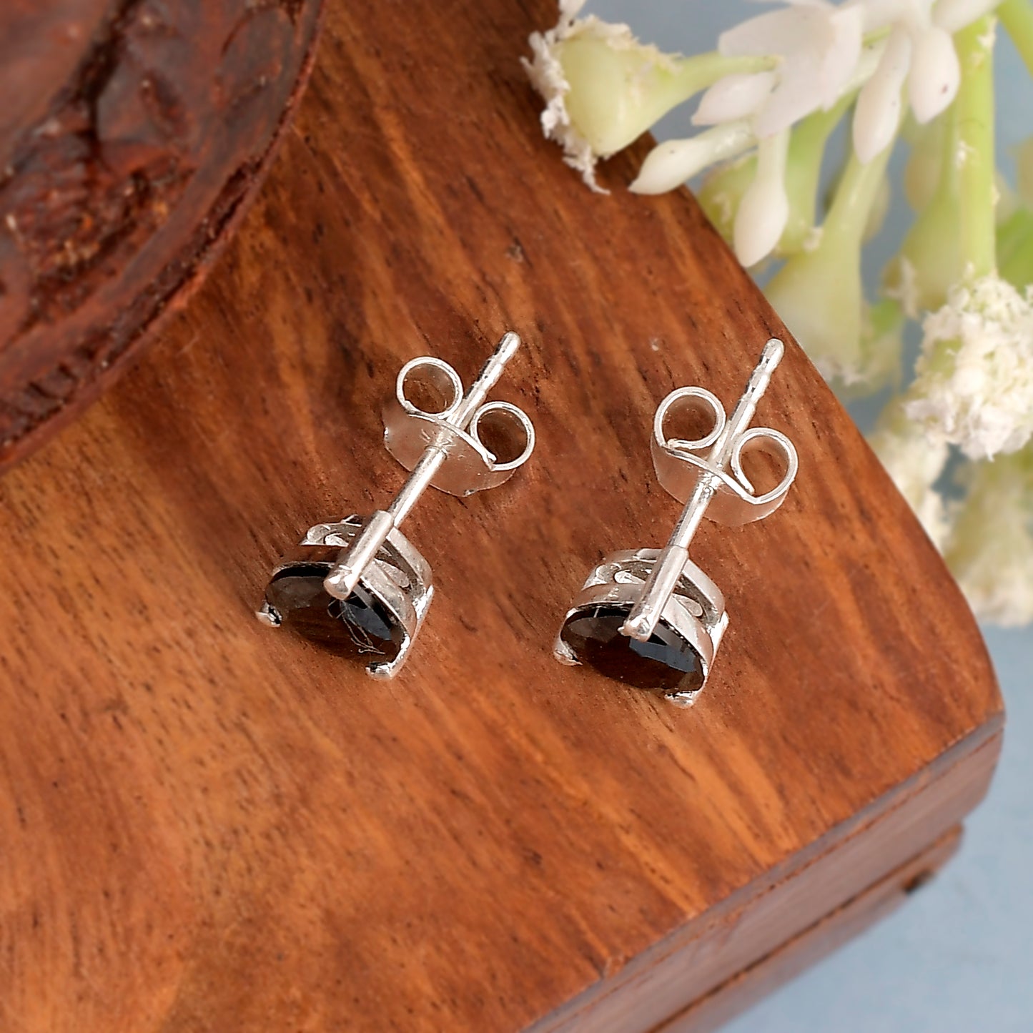 silver earring