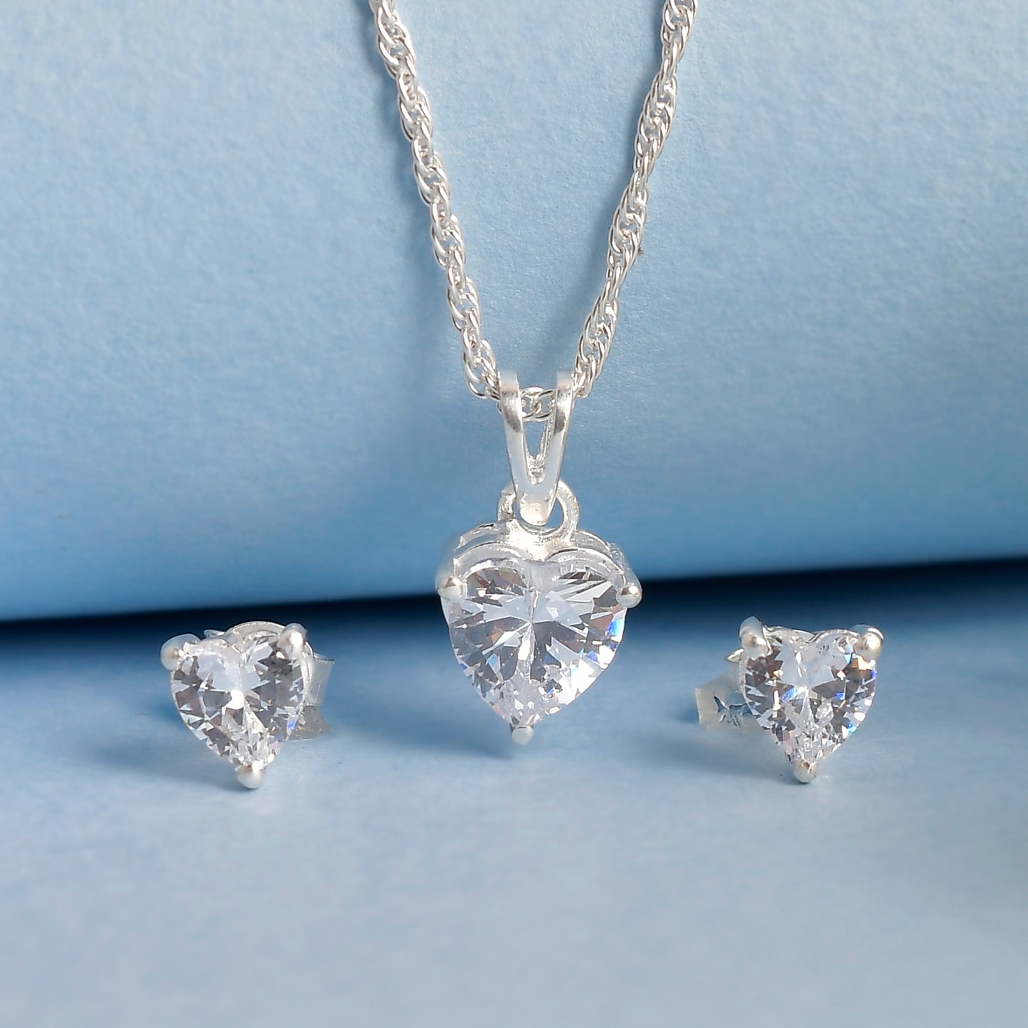 silver jewellery set