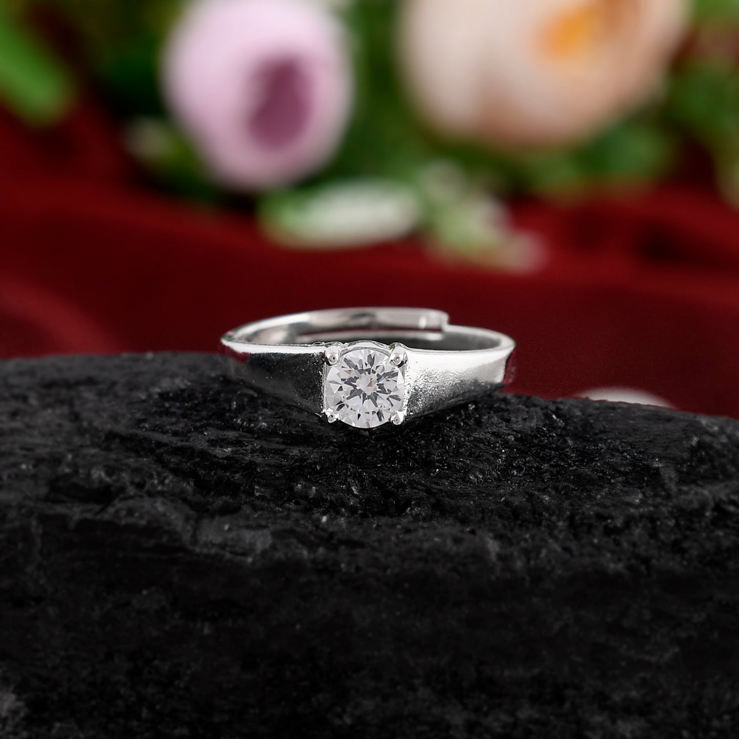 simple ring silver