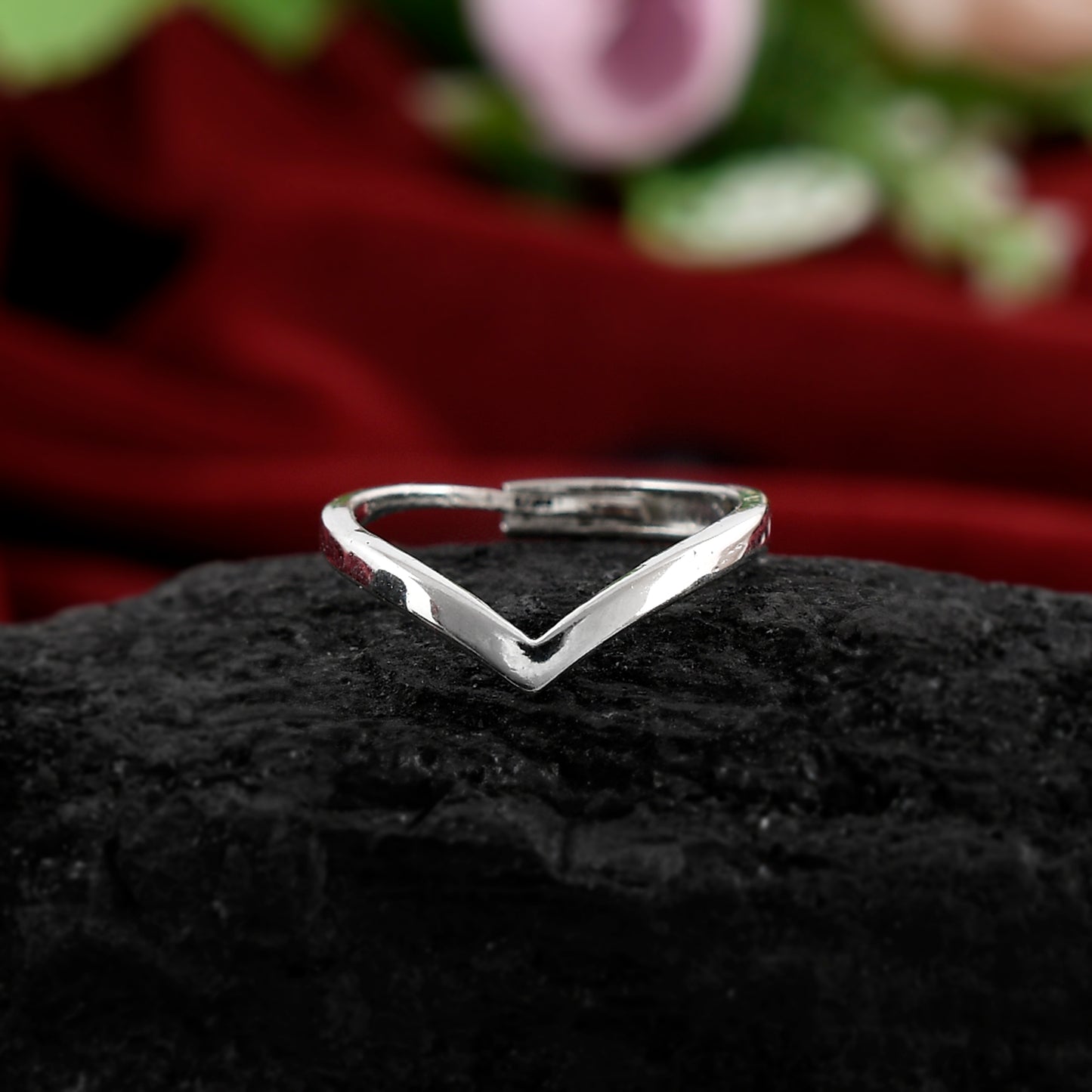 silver ring women